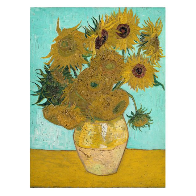 Art style Vincent van Gogh - Sunflowers