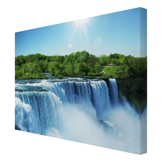Canvas prints landscape Waterfall Scenery
