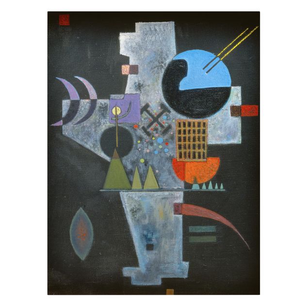 Art posters Wassily Kandinsky - Cross Shape