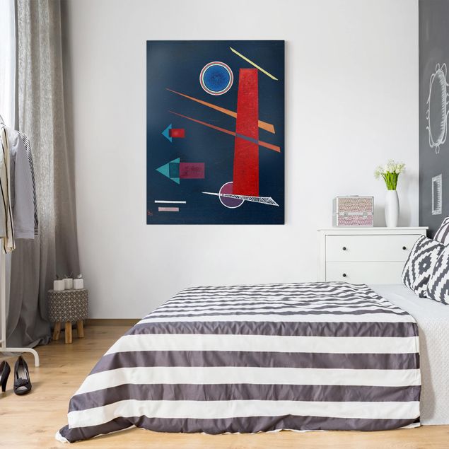Art styles Wassily Kandinsky - Powerful Red