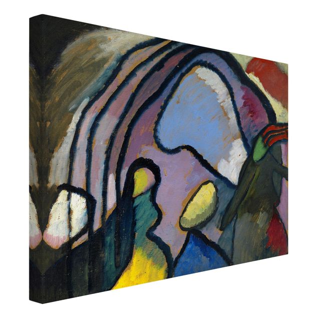 Art posters Wassily Kandinsky - Study For Improvisation 10