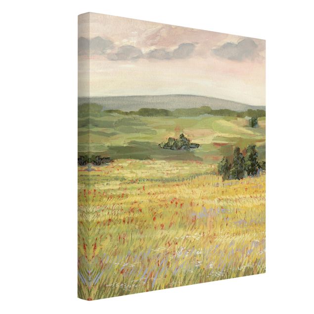 Canvas abstract Meadow In The Morning I