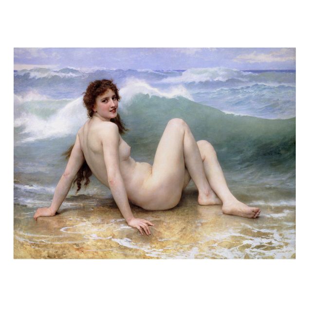 Sea life prints William Adolphe Bouguereau - The Wave