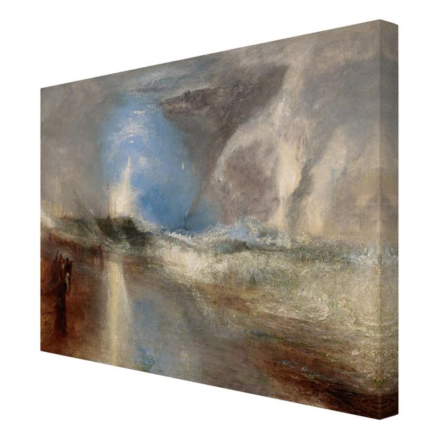 Romantic style art William Turner - Rockets And Blue Lights (Close At Hand) To Warn Steamboats Of Shoal Water