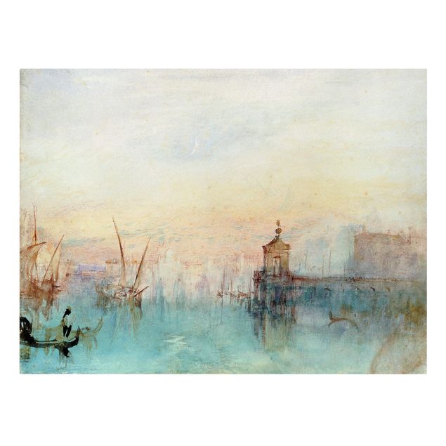 Canvas art William Turner - Venice With A First Crescent Moon