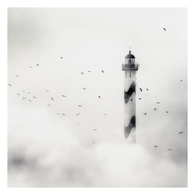 Wallpapers white Lighthouse In The Fog