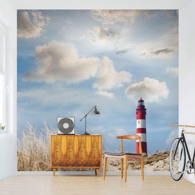 Wallpapers sky Lighthouse Between Dunes