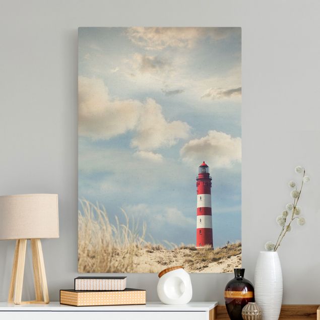 Prints landscape Lighthouse Betwen Dunes