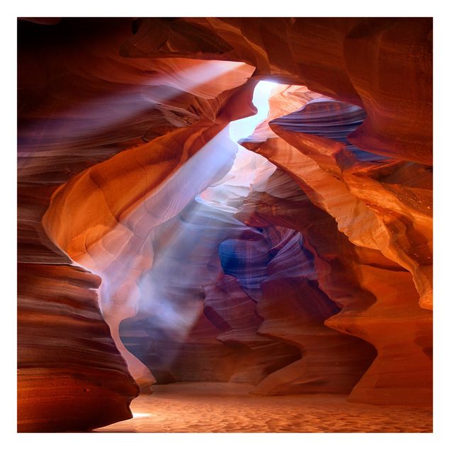 Adhesive wallpaper Play Of Light In Antelope Canyon