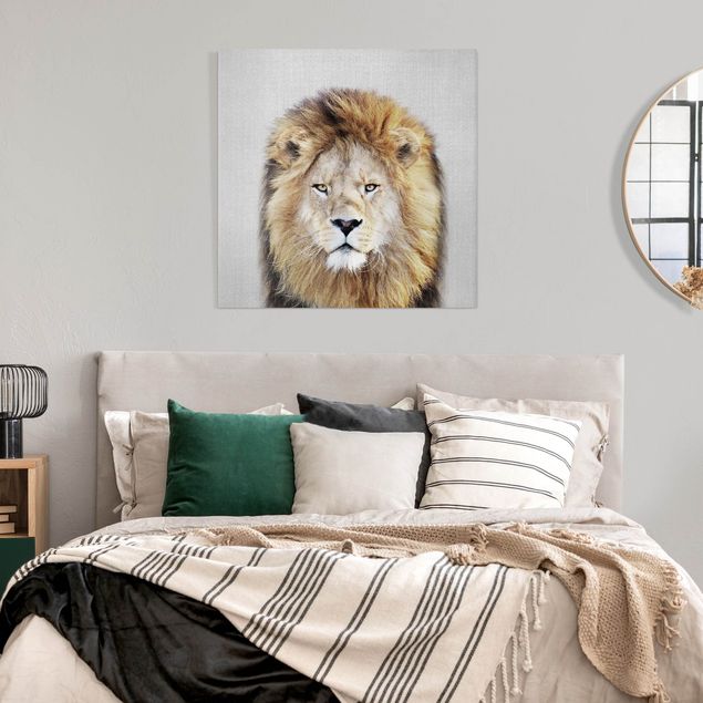 Lion print Lion Linus