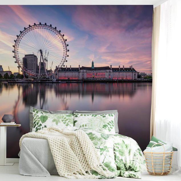 Wallpapers London London Eye at Dawn