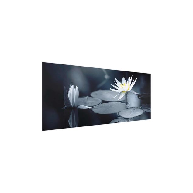 Floral canvas Lotus Reflection In The Water