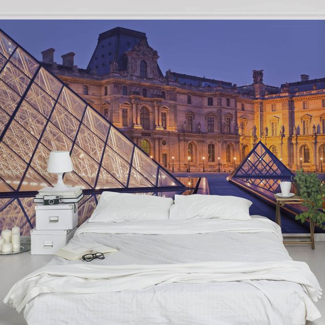Wallpapers Paris Louvre Paris At Night