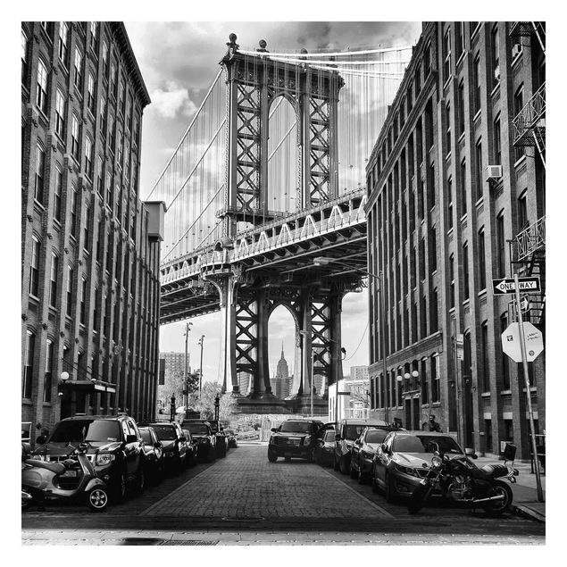 Adhesive wallpaper Manhattan Bridge In America
