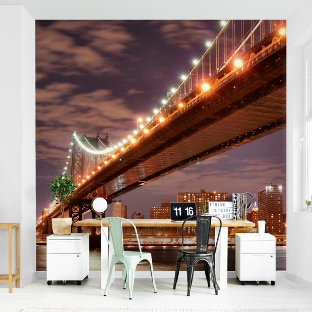 Wallpapers architecture and skylines Manhattan Bridge