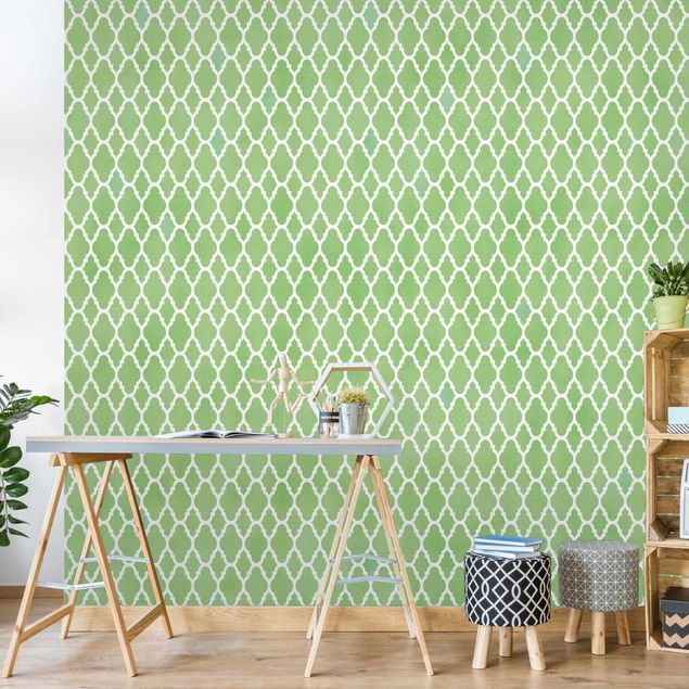 Wallpapers patterns Moroccan Honeycomb Pattern