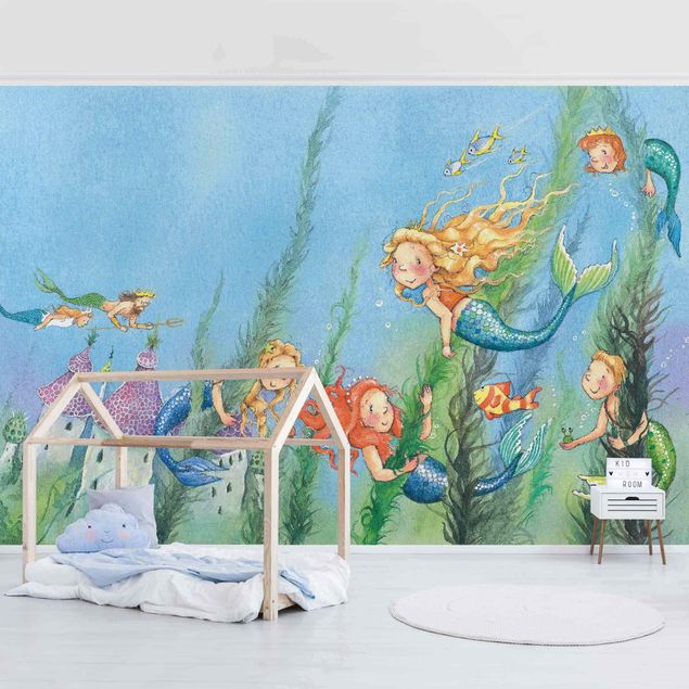 Contemporary wallpaper Matilda The Mermaid Princess