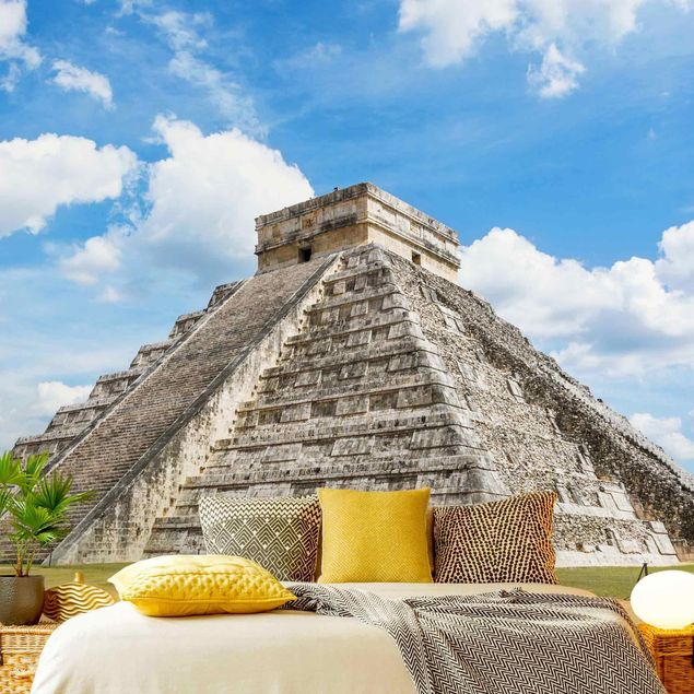 Wallpapers architecture and skylines Mayan Temple