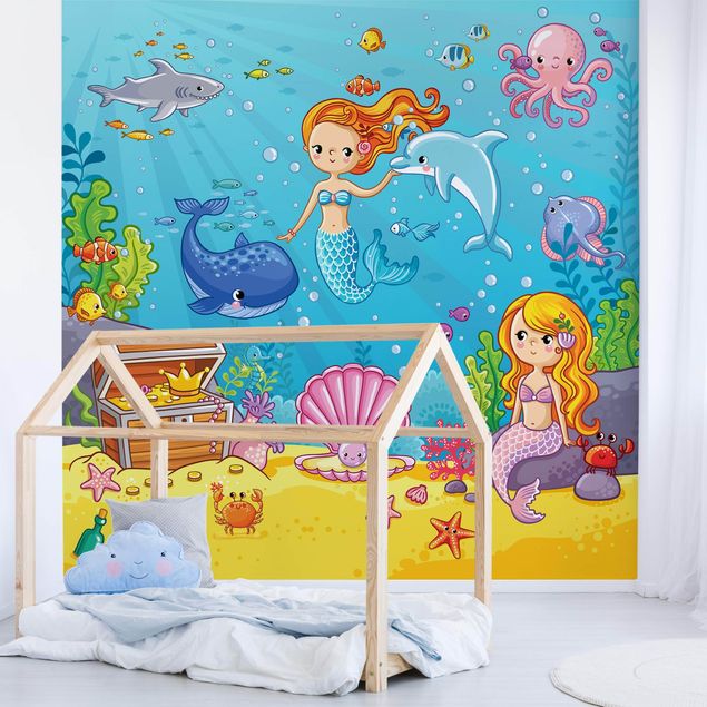 Nursery decoration Mermaid - Underwater World