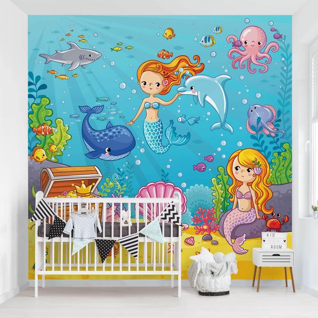 Wallpapers animals Mermaid - Underwater World