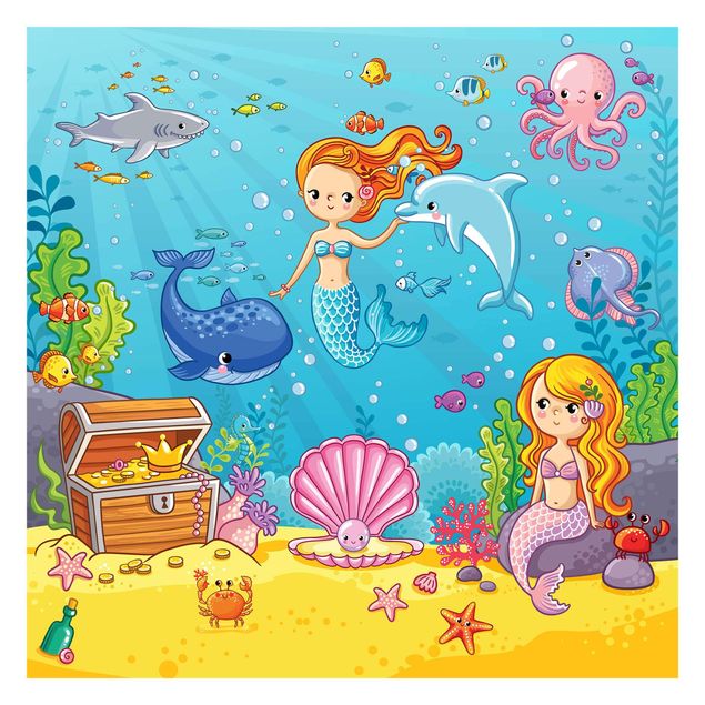 Wall mural beach Mermaid - Underwater World