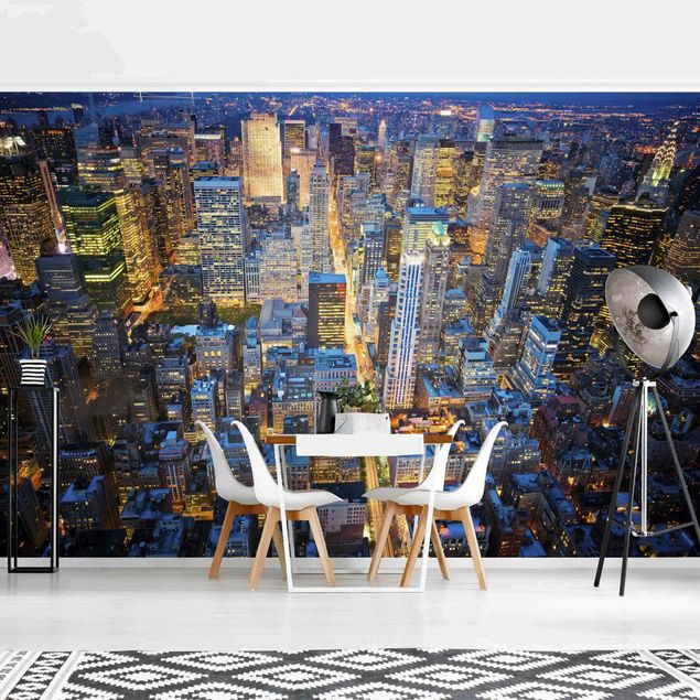 City skyline wallpaper Midtown Manhattan