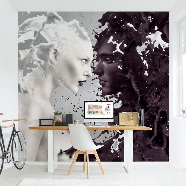 Modern wallpaper designs Milk & Coffee