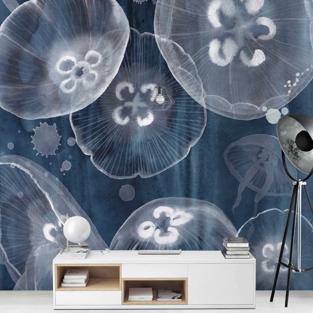 Wallpapers animals Moon Jellyfish II
