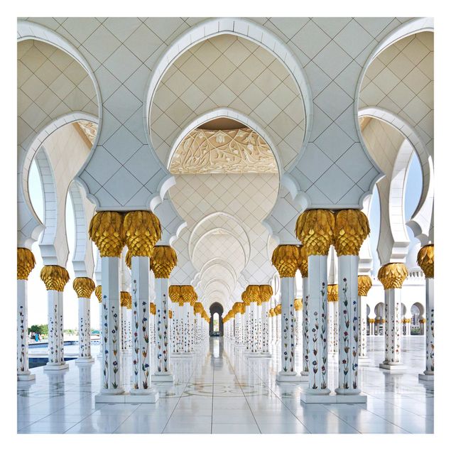 Peel and stick wallpaper Mosque In Abu Dhabi
