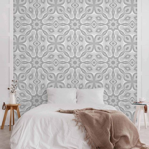 Wallpapers spiritual Pattern In Gray And Silver With Stars