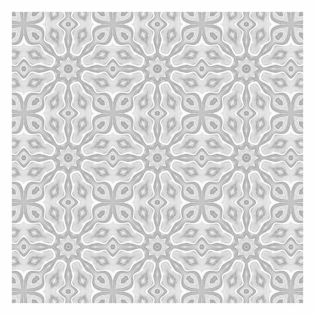 Andrea Haase Pattern In Gray And Silver With Stars