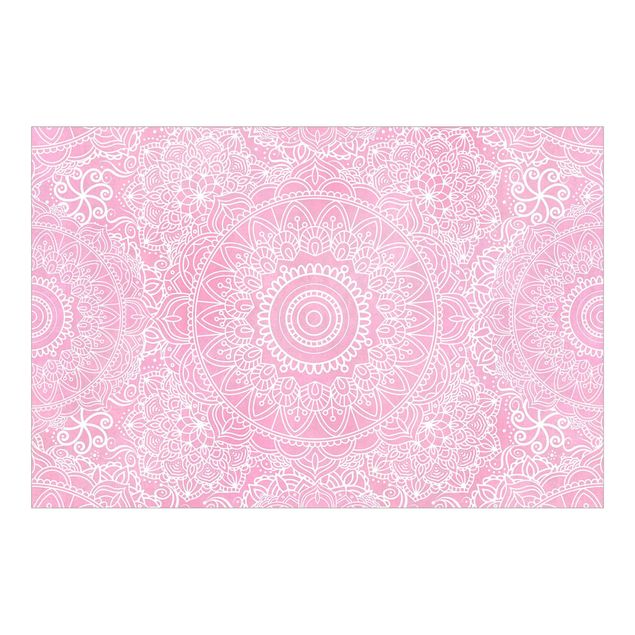 Wallpapers spiritual Pattern Mandala Light Pink
