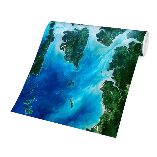 Wallpapers turquoise NASA Picture Archipelago Southeast Asia