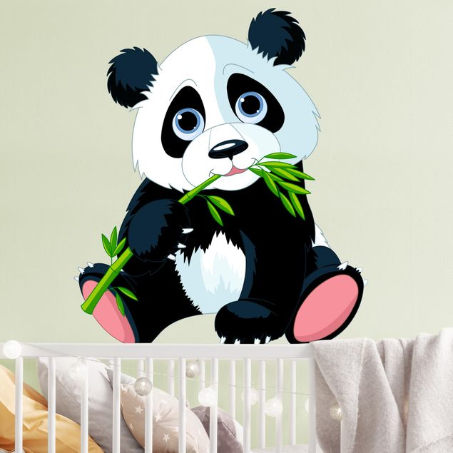 Jungle theme wall stickers Nazi panda