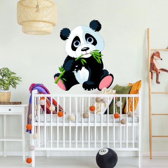 Panda stickers for walls Nazi panda