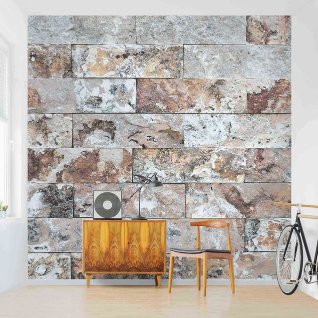 Wallpapers marble Natural Marble Stone Wall