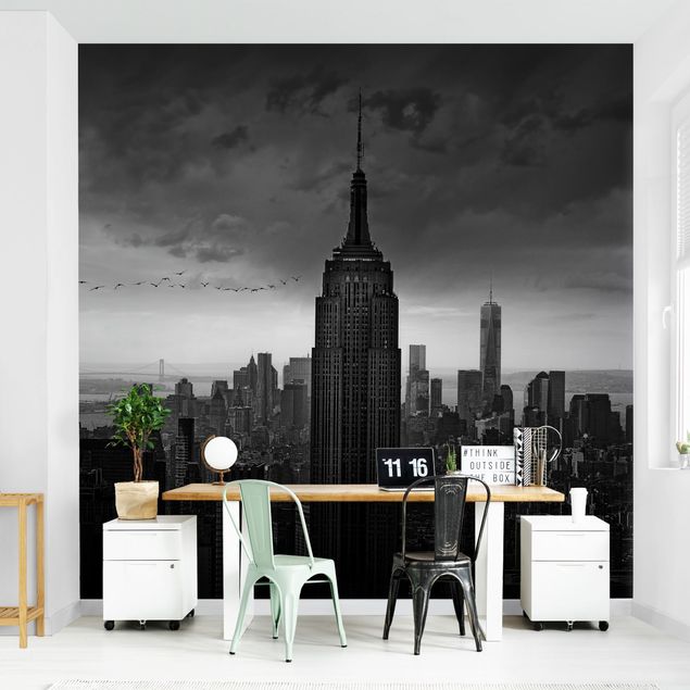 Modern wallpaper designs New York Rockefeller View