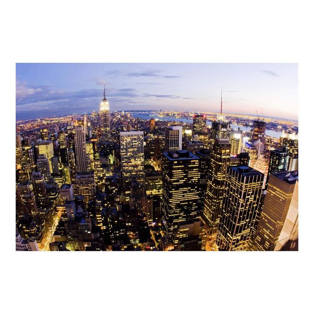Adhesive wallpaper New York Skyline At Night