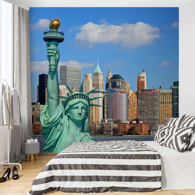 Modern wallpaper designs New York Skyline
