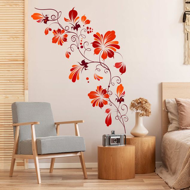 Plant wall decals No.79 Tender Flower