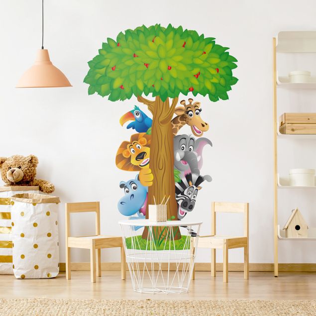 Lion wall decals No.BF1 Jungle Animals