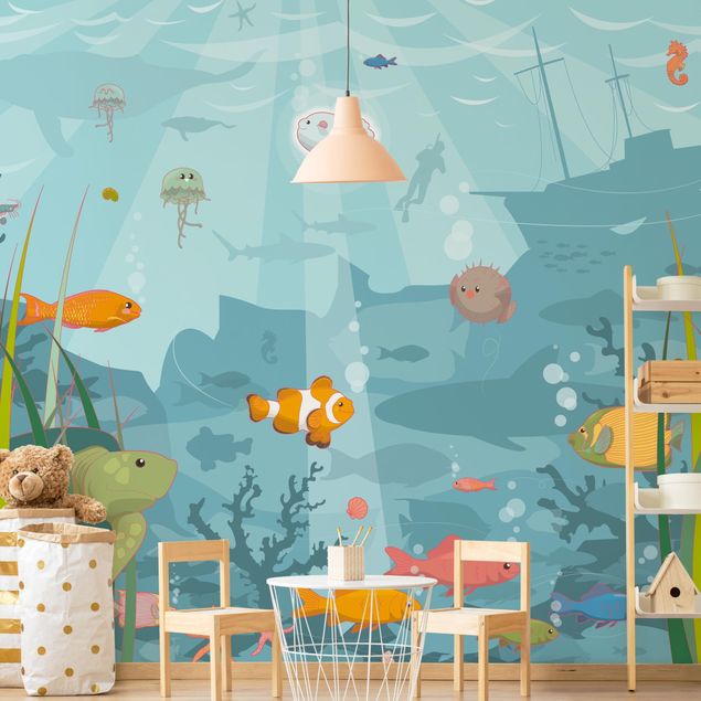 Wallpapers underwater No.EK57 Oceanic Landscape