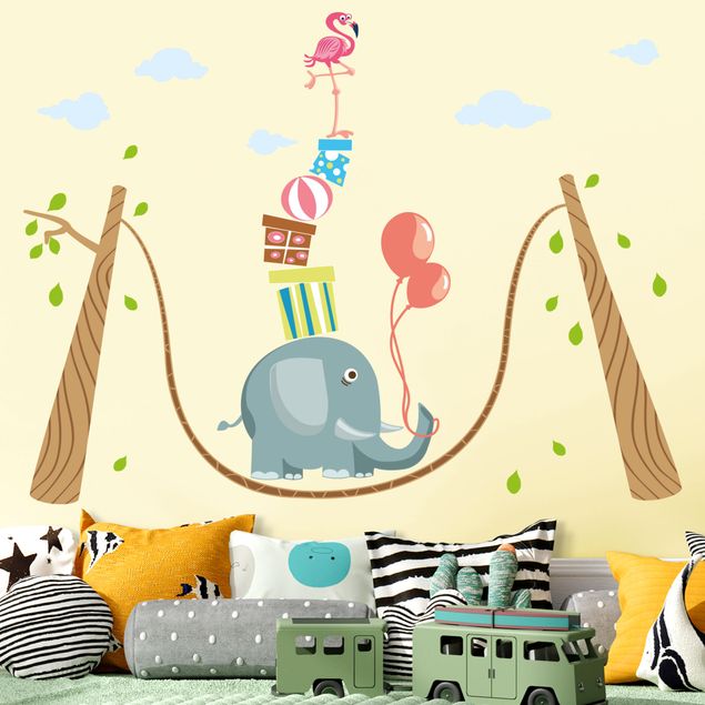 Wall stickers elefant No.mw106 circus attraction