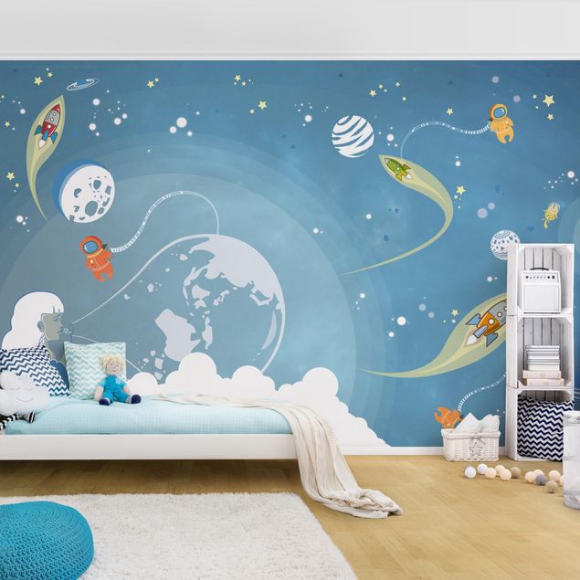Wallpapers sky No.MW16 Colourful Hustle And Bustle In Space