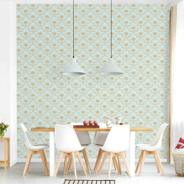 Kitchen No.RS10 Flower Basket Turquoise Layout