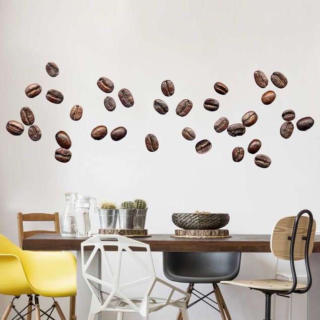 Wall stickers quotes No.sf770 coffee beans
