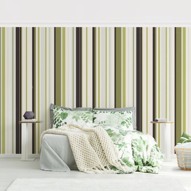 Wallpapers modern No.TA103 Stripe Pattern Greens