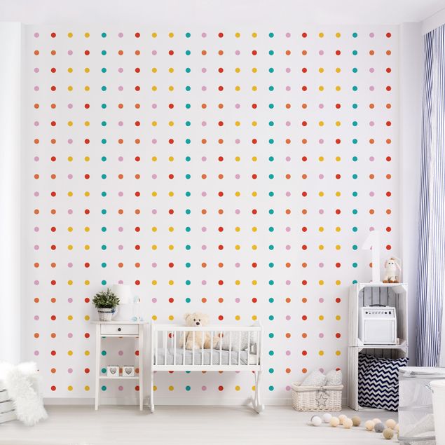 Modern wallpaper designs No.UL748 Little Dots