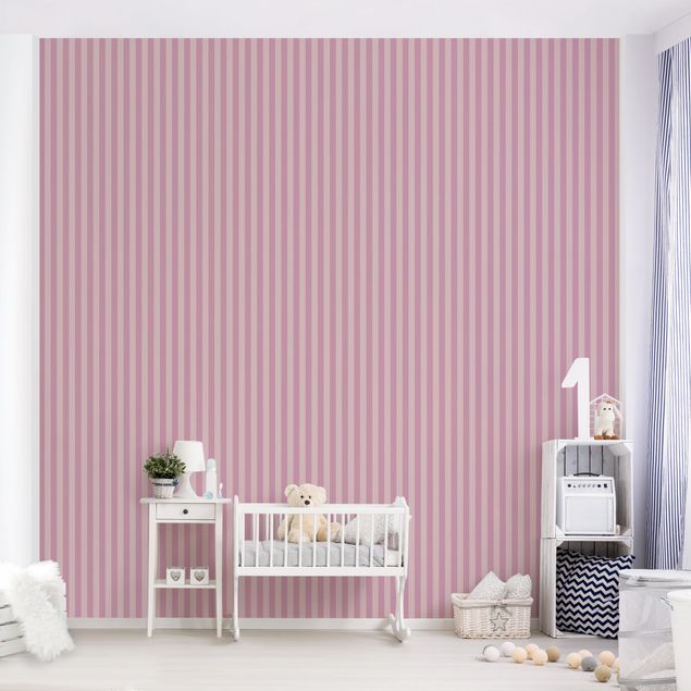 Modern wallpaper designs No.YK45 Stripes Pink
