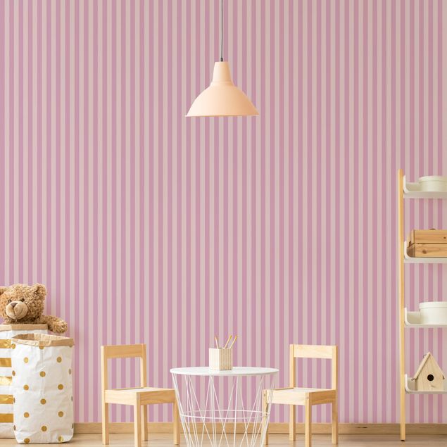 Wallpapers patterns No.YK45 Stripes Pink